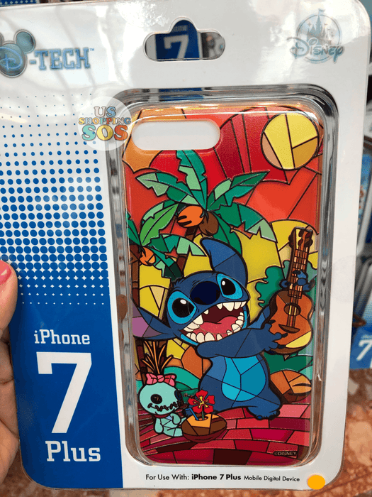 HKDL - iPhone Case Stained Glass Collection - Stitch