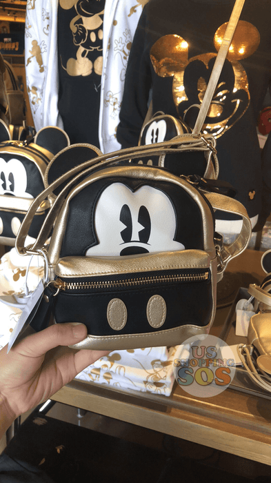 SHDL - Golden Mickey Mouse Ear Crossbody Bag