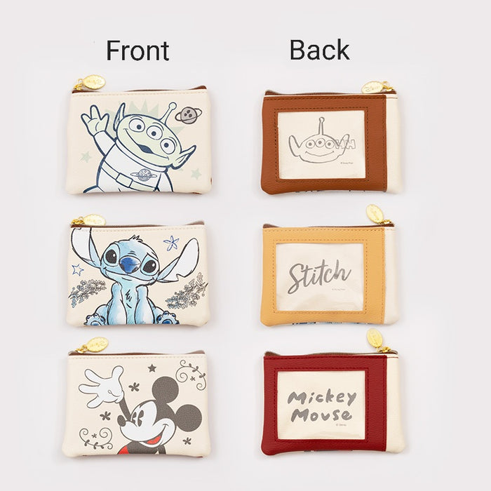 Taiwan Disney Collaboration - Disney Characters Multi-Function Leather Coin Purse  (3 Styles)