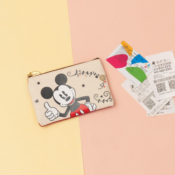 Taiwan Disney Collaboration - Disney Characters Leather Coin Purse  (3 Styles)