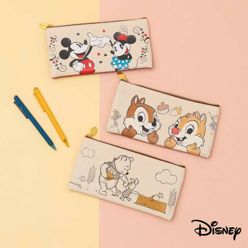Taiwan Disney Collaboration - Disney Characters Multi-Function Leather Storage Case (3 Styles)