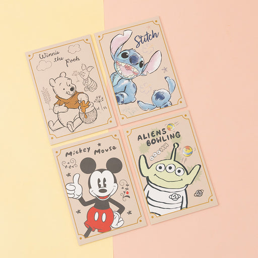 Taiwan Disney Collaboration - Disney Characters Notebook (4 Styles)
