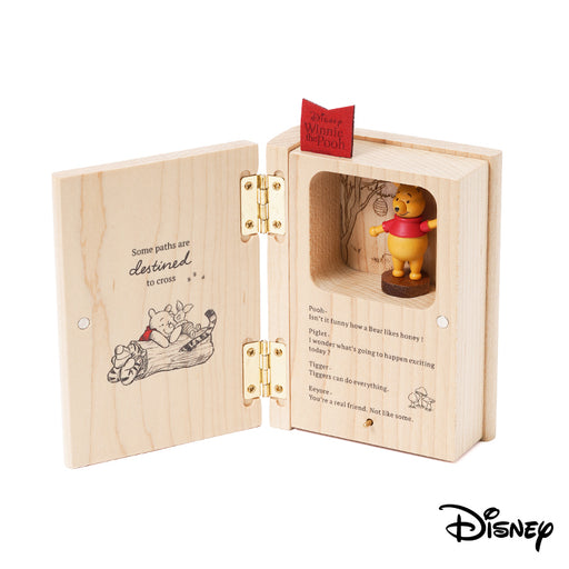 Taiwan Disney Collaboration - Winnie the Pooh Logs Vintage Music Box
