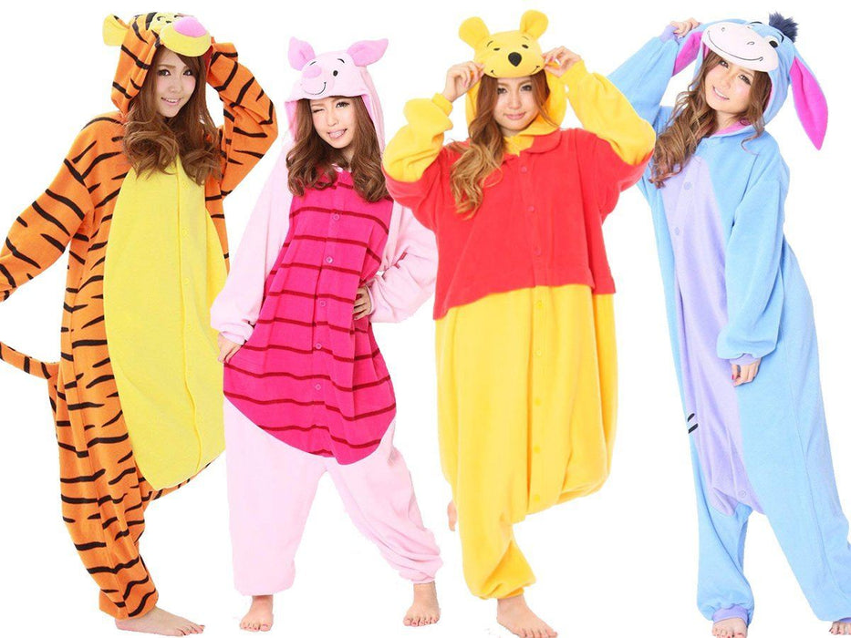 Japan Sazac - Disney Kigurumi Costume (Unisex) - Winnie the Pooh & Friends