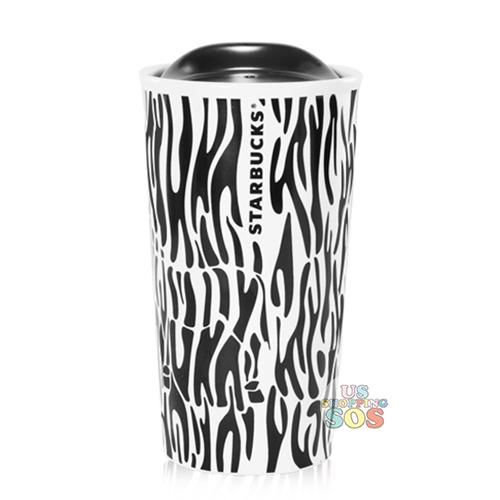 Starbucks China - Wild Black & White - Zebra Double Wall Tumbler 355ml