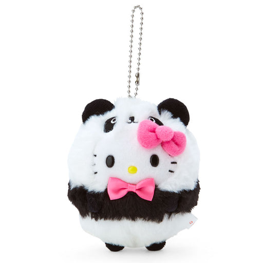 JP Sanrio - Sanrio Gift Gate Ueno Store Limited Panda x Hello Kitty Plush Keychain