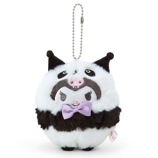 JP Sanrio - Sanrio Gift Gate Ueno Store Limited Panda x Kuromi Plush Keychain
