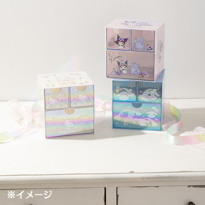 Japan Sanrio - Little Twin Stars "Aurora Color" Drawer